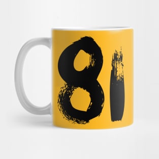 Number 81 Mug